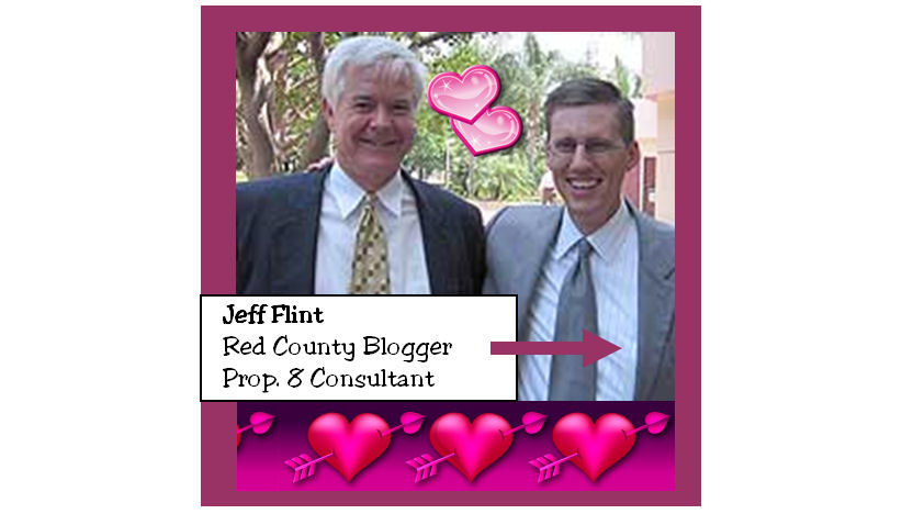 Jeff Flint, the Prop.8 consultant, defines marriage his way