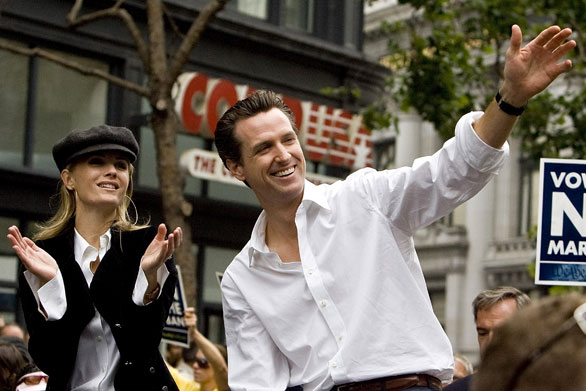 Newsom, Paterson Urge New Yorkers To Fight Prop 8