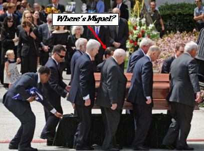 george bush pallbearers
