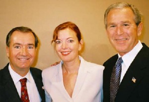 Ed Royce and George W. Bush