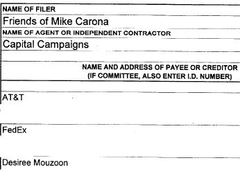 Desiree Mouzoon worked for Mike Carona