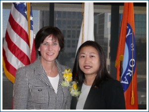 Mimi Walters and Janet Nguyen