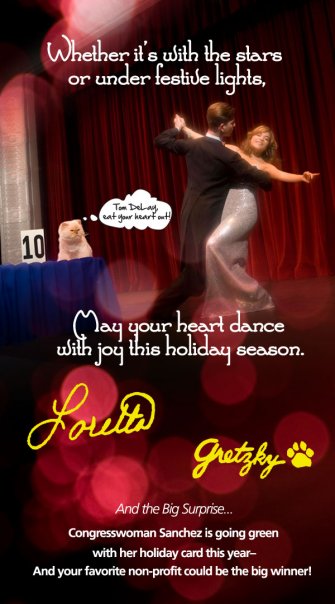 Loretta Sanchez Christmas Card 2009