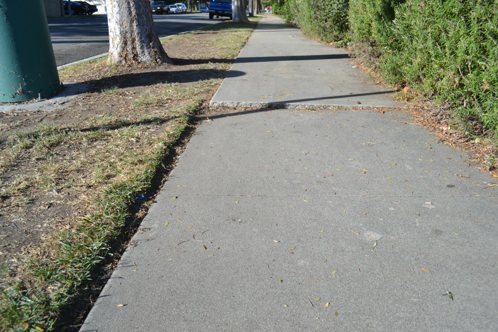 Colony sidewalks.