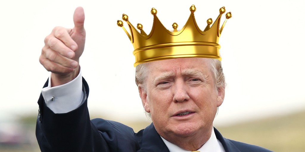 trump king