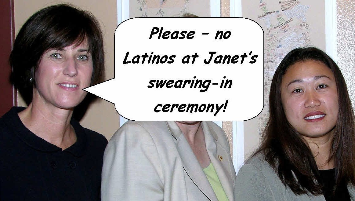 O.C. Supervisors Janet Nguyen and Bill Campbell will be sworn in on January 13, by Mexican bashing State Senator Mimi Walters (see the graphic below).  Nice.  What a slap to […]