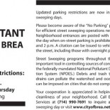 Almost 5,000 residents of Brea have received $38 parking tickets since October of last year, on days that they were not supposed to park in the street, due to the […]